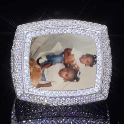3D CUSTOM PICTURE ICED RING