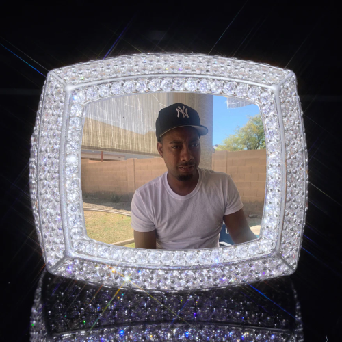 3D CUSTOM PICTURE ICED RING