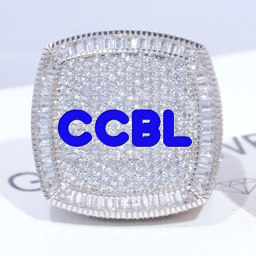 CUSTOM LETTER 3D ICED RING
