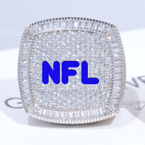 CUSTOM LETTER 3D ICED RING