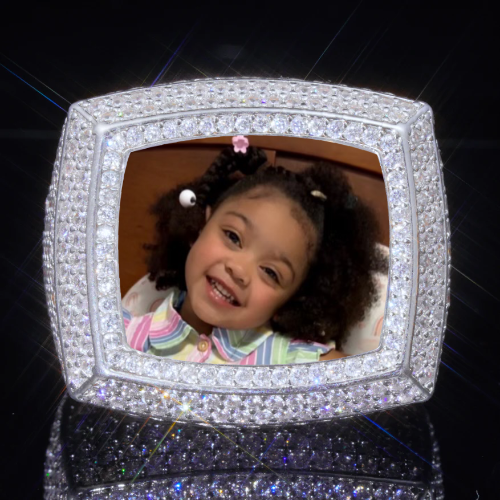 3D CUSTOM PICTURE ICED RING