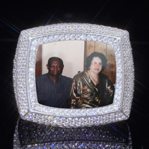3D CUSTOM PICTURE ICED RING