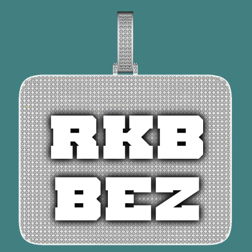 CUSTOM LETTER NECKLACE 3D BIG SQUARE