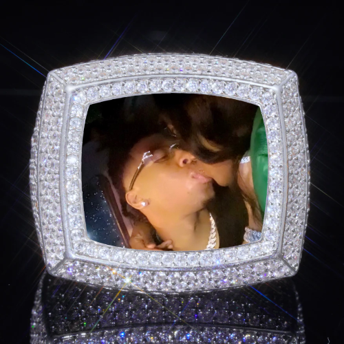 3D CUSTOM PICTURE ICED RING