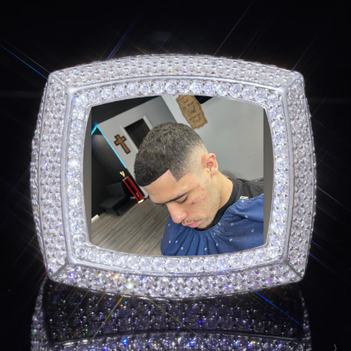 3D CUSTOM PICTURE ICED RING