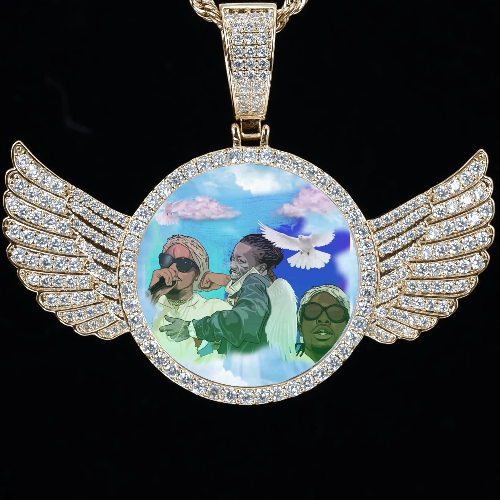 CUSTOM PICTURE PENDANT STYLE-4