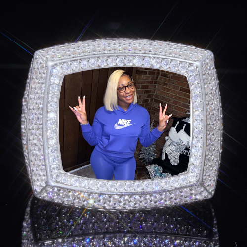 3D CUSTOM PICTURE ICED RING