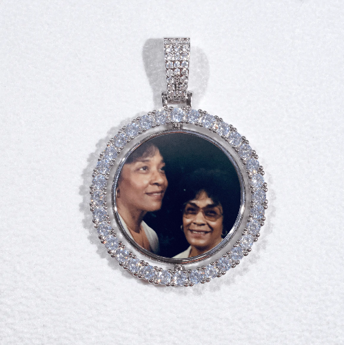 3D Spinning 2-Faced Custom Picture Pendant