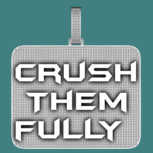 CUSTOM LETTER NECKLACE 3D BIG SQUARE