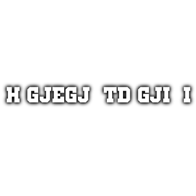 Custom Letters Two Layer Glow In The Dark Necklace