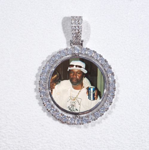 3D Spinning 2-Faced Custom Picture Pendant