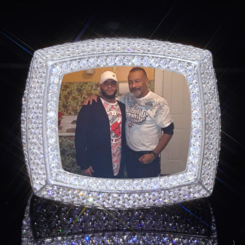 3D CUSTOM PICTURE ICED RING