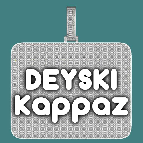 CUSTOM LETTER NECKLACE 3D BIG SQUARE