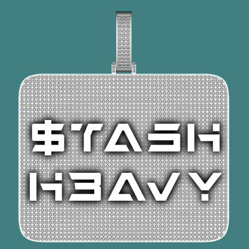CUSTOM LETTER NECKLACE 3D BIG SQUARE