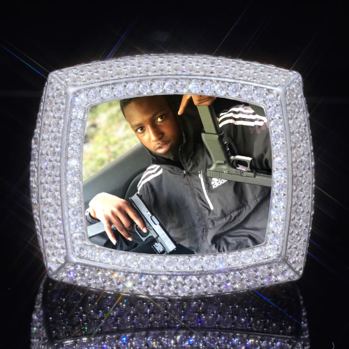 3D CUSTOM PICTURE ICED RING