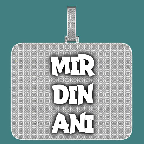 CUSTOM LETTER NECKLACE 3D BIG SQUARE