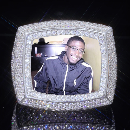 3D CUSTOM PICTURE ICED RING