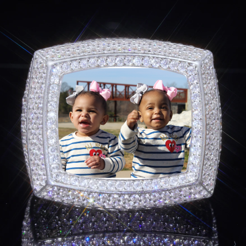 3D CUSTOM PICTURE ICED RING