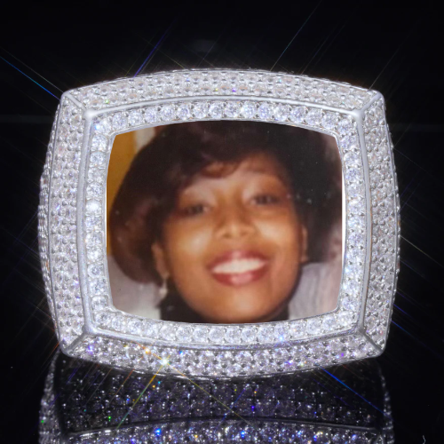 3D CUSTOM PICTURE ICED RING