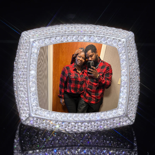 3D CUSTOM PICTURE ICED RING