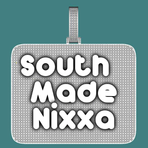 CUSTOM LETTER NECKLACE 3D BIG SQUARE
