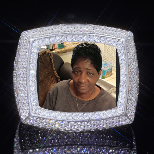 3D CUSTOM PICTURE ICED RING