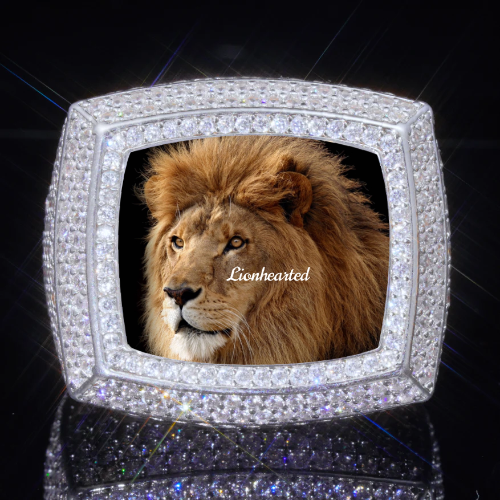 3D CUSTOM PICTURE ICED RING