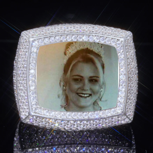 3D CUSTOM PICTURE ICED RING