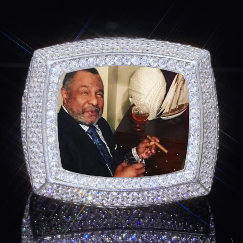 3D CUSTOM PICTURE ICED RING