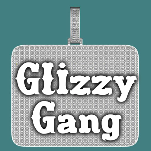 CUSTOM LETTER NECKLACE 3D BIG SQUARE