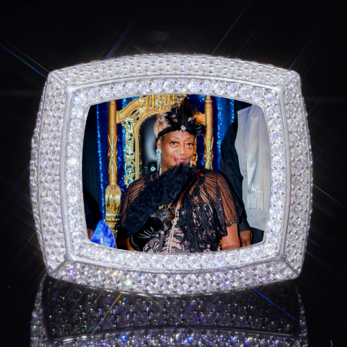 3D CUSTOM PICTURE ICED RING