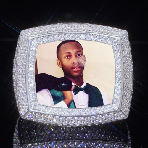 3D CUSTOM PICTURE ICED RING