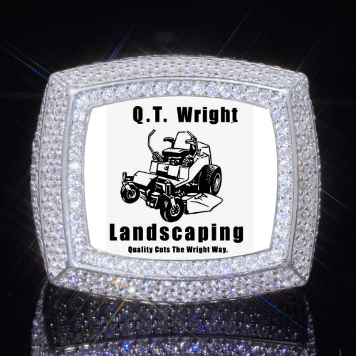 3D CUSTOM PICTURE ICED RING