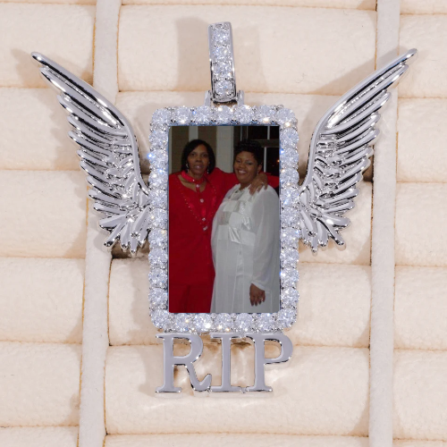 RIP WING 3D CUSTOM PICTURE PENDANT