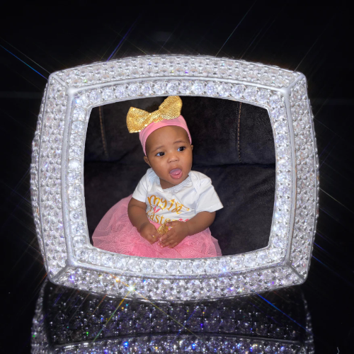 3D CUSTOM PICTURE ICED RING