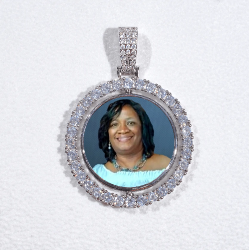 3D Spinning 2-Faced Custom Picture Pendant